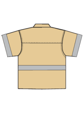 Camisa Operacional Masculina TimeNow com Faixa Refletiva